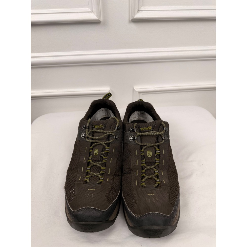 Teva T.I.D.E. Seal Waterproof Hiking Shoes Mens 13 Brown Low Top Trail Sneakers
